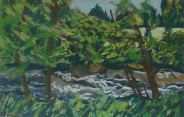 Original Landscape Painting by Kerrie B Wrye