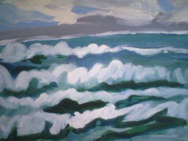 Original Seascape Painting by Kerrie B Wrye