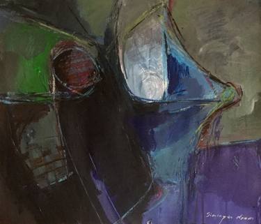 Original Abstract Paintings by Aram Simonyan