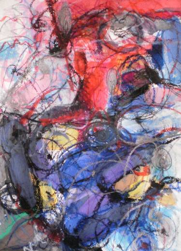 Original Abstract Expressionism Abstract Paintings by Aram Simonyan