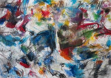 Original Abstract Expressionism Abstract Paintings by Aram Simonyan