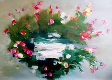 Original Expressionism Floral Paintings by Aram Simonyan