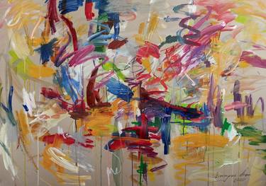 Original Abstract Paintings by Aram Simonyan