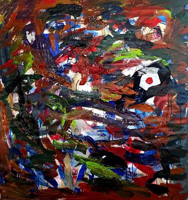 Original Abstract Expressionism Abstract Paintings by Aram Simonyan