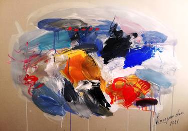 Original Abstract Paintings by Aram Simonyan