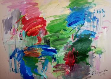 Original Abstract Paintings by Aram Simonyan