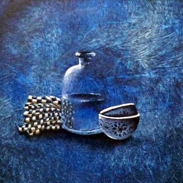 Original Fine Art Still Life Paintings by Jacqueline Mac Mootry-Everaert