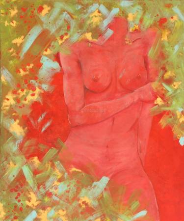 Original Figurative Nude Paintings by Jacqueline Mac Mootry-Everaert