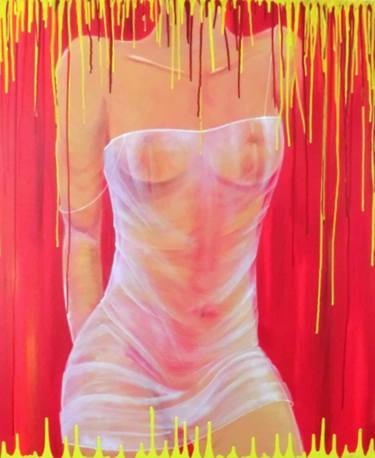 Original Figurative Nude Paintings by Jacqueline Mac Mootry-Everaert
