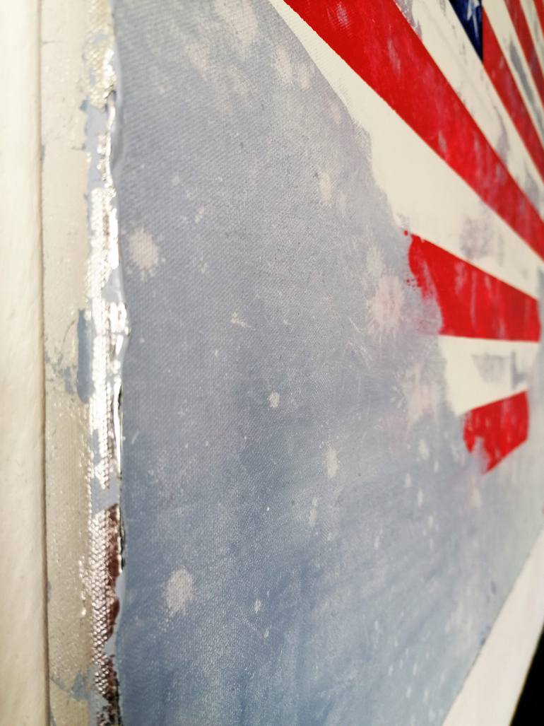 Original Abstract Expressionism Pop Culture/Celebrity Painting by Jacqueline Mac Mootry-Everaert