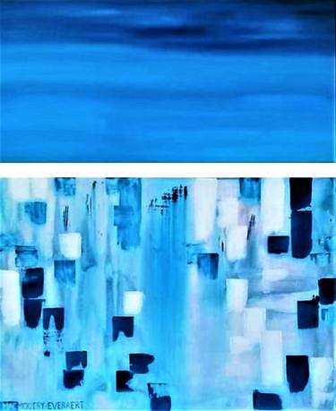 Original Abstract Paintings by Jacqueline Mac Mootry-Everaert