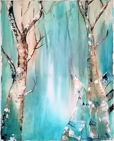 Original Abstract Nature Paintings by Jacqueline Mac Mootry-Everaert