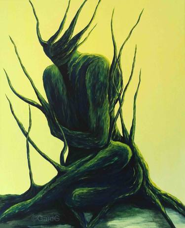 Print of Tree Paintings by Gaid Guillou