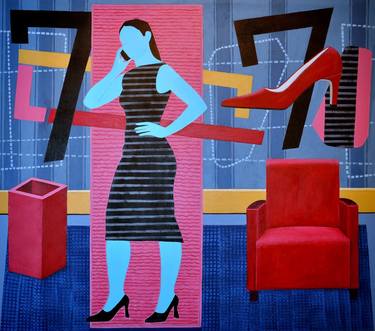 Original Interiors Paintings by Arlindo Pintomeira