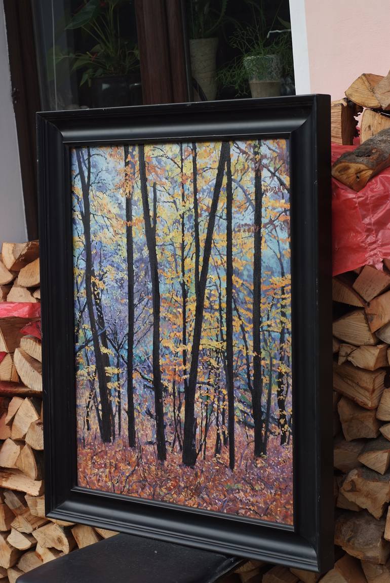 Original Expressionism Landscape Painting by John Hancock