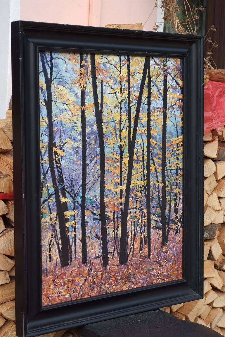 Original Expressionism Landscape Painting by John Hancock