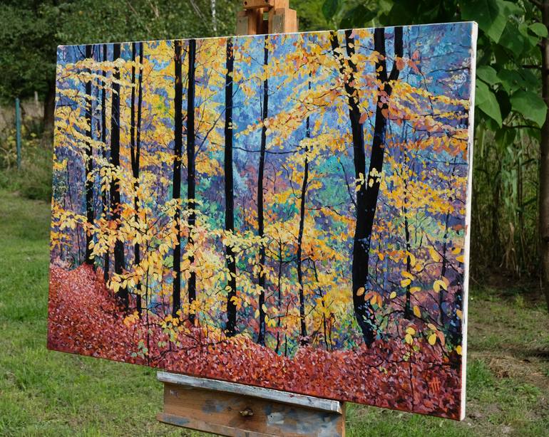 Original Figurative Landscape Painting by John Hancock