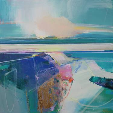Original Abstract Landscape Paintings by Magdalena Morey