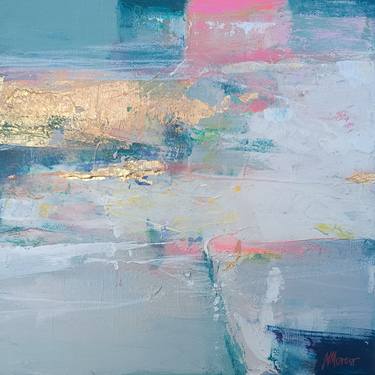 Original Abstract Landscape Paintings by Magdalena Morey