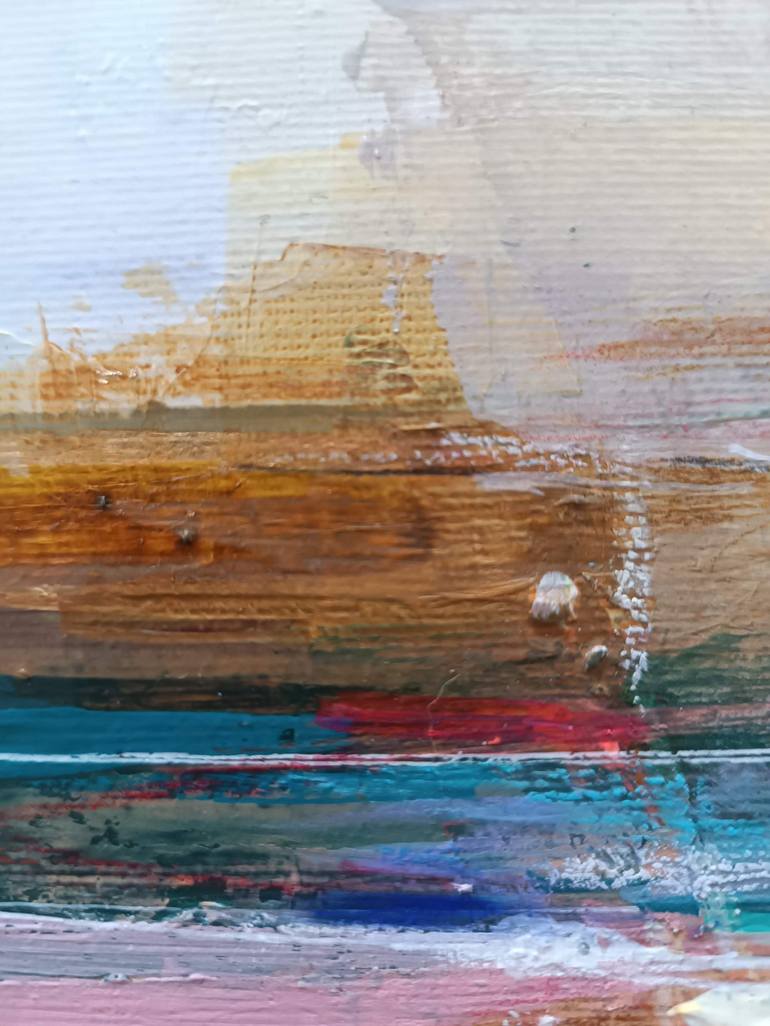 Original Abstract Landscape Painting by Magdalena Morey