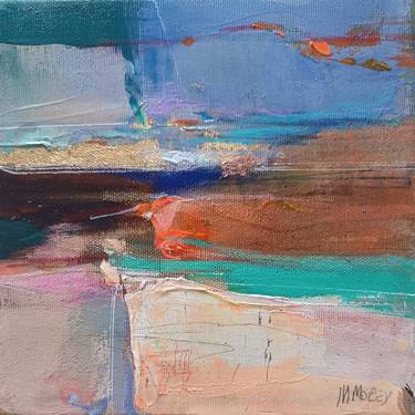 Original Abstract Landscape Paintings by Magdalena Morey