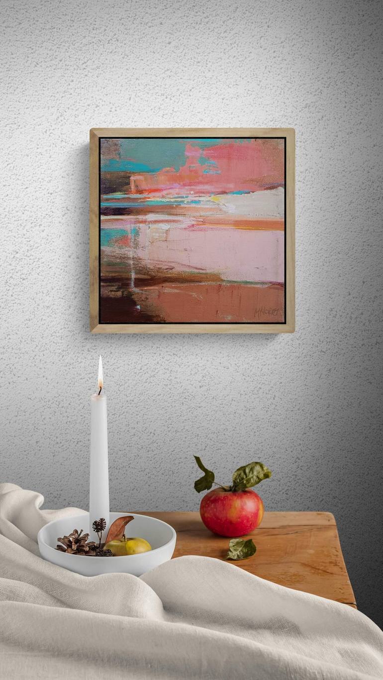 Original Abstract Landscape Painting by Magdalena Morey