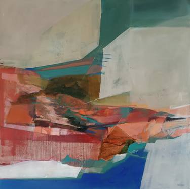 Original Abstract Expressionism Abstract Paintings by Magdalena Morey