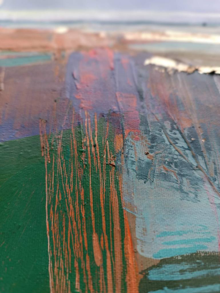 Original Abstract Landscape Painting by Magdalena Morey