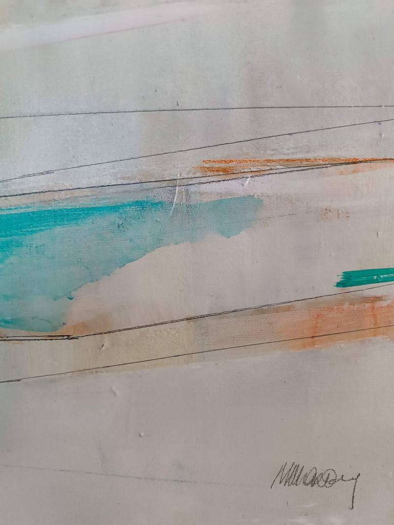 Original Abstract Landscape Painting by Magdalena Morey