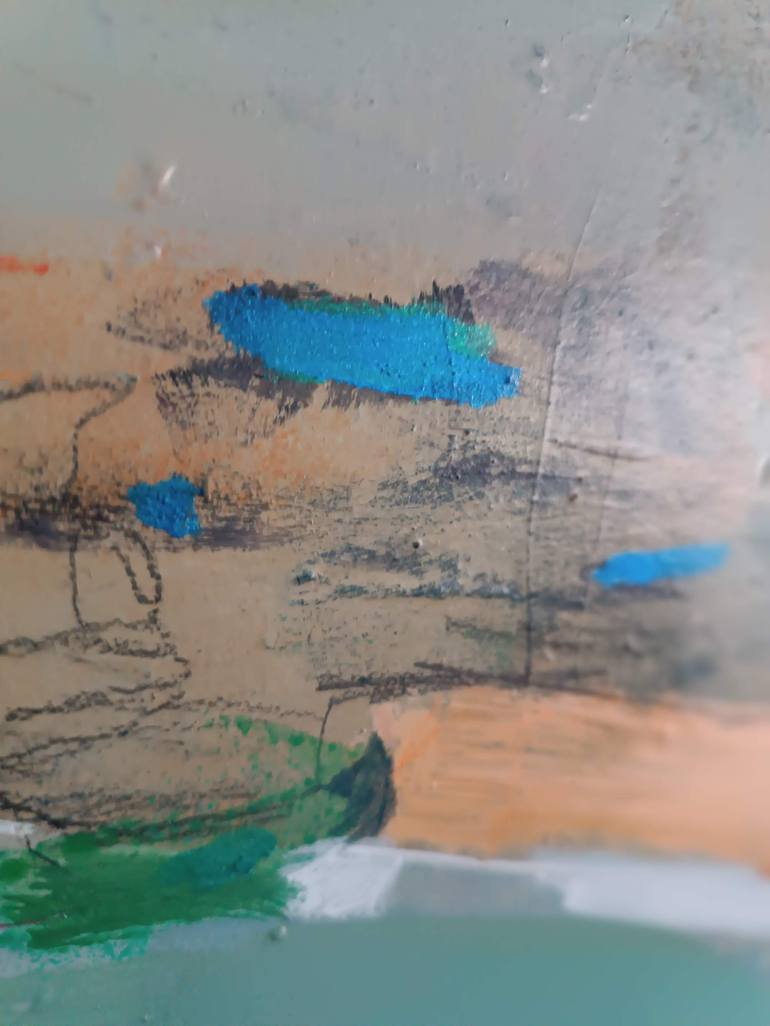 Original Abstract Landscape Painting by Magdalena Morey