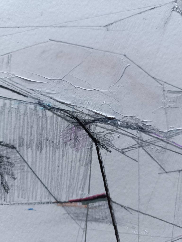 Original Abstract Expressionism Abstract Painting by Magdalena Morey