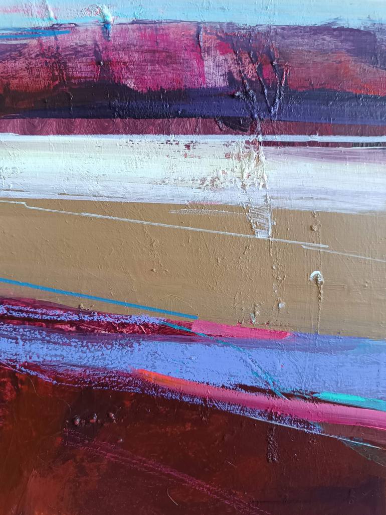 Original Abstract Landscape Painting by Magdalena Morey