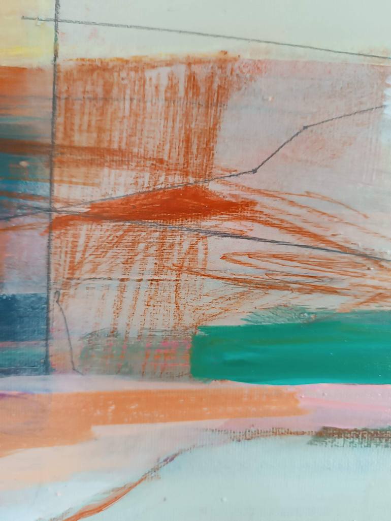 Original Abstract Landscape Painting by Magdalena Morey