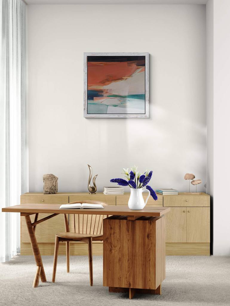 Original Abstract Landscape Painting by Magdalena Morey