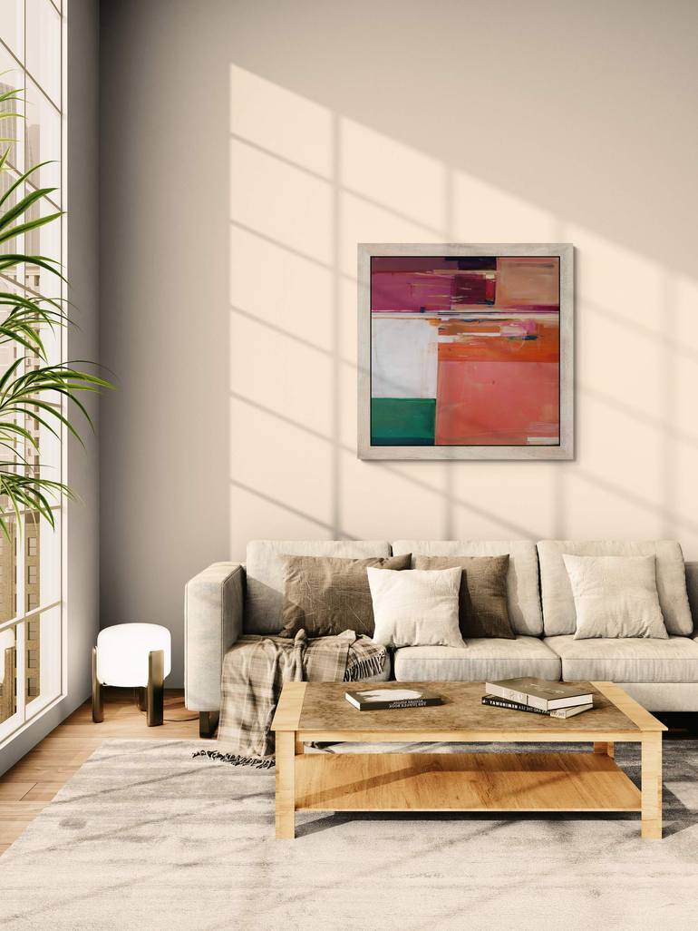 Original Abstract Expressionism Abstract Painting by Magdalena Morey