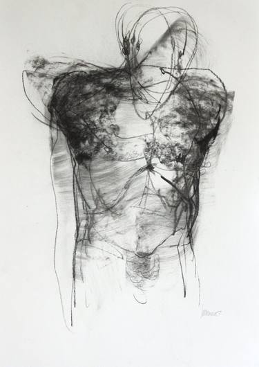 Original Abstract Body Drawings by Magdalena Morey