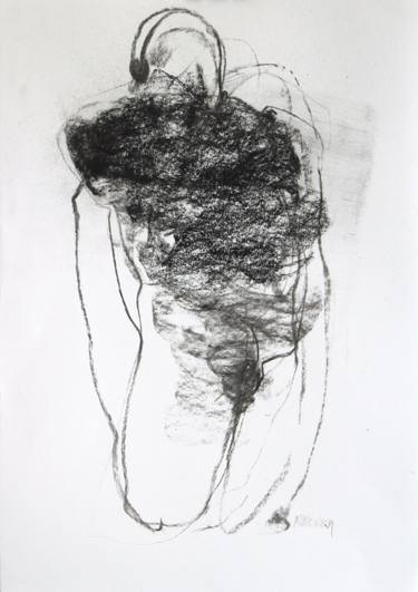 Original Abstract Body Drawings by Magdalena Morey
