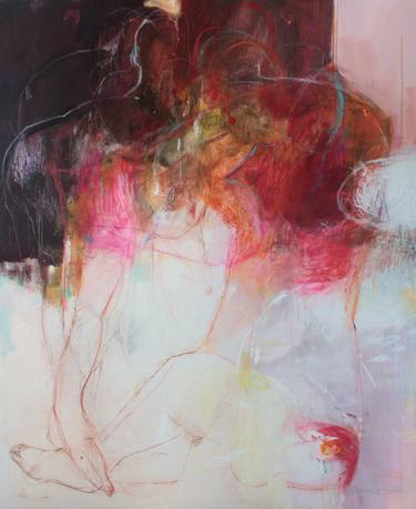 Original Abstract Women Paintings by Magdalena Morey