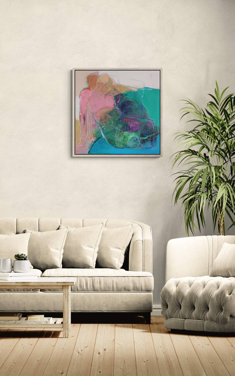 Original Abstract Health & Beauty Painting by Magdalena Morey