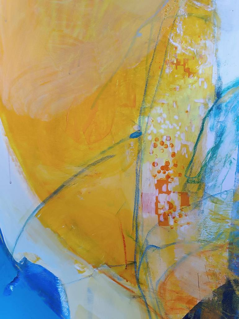 Original Abstract Expressionism Abstract Painting by Magdalena Morey