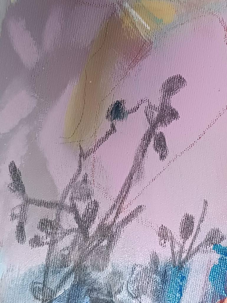 Original Abstract Expressionism Abstract Painting by Magdalena Morey