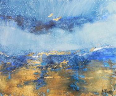 Print of Abstract Expressionism Beach Paintings by Magdalena Morey