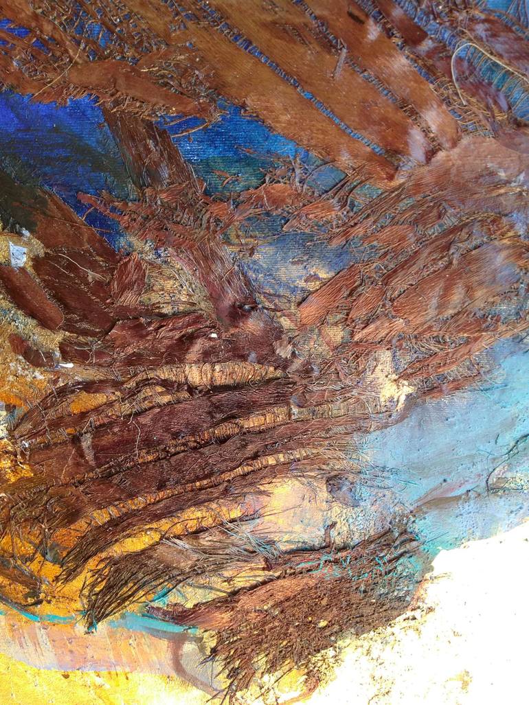 Original Conceptual Abstract Painting by Magdalena Morey