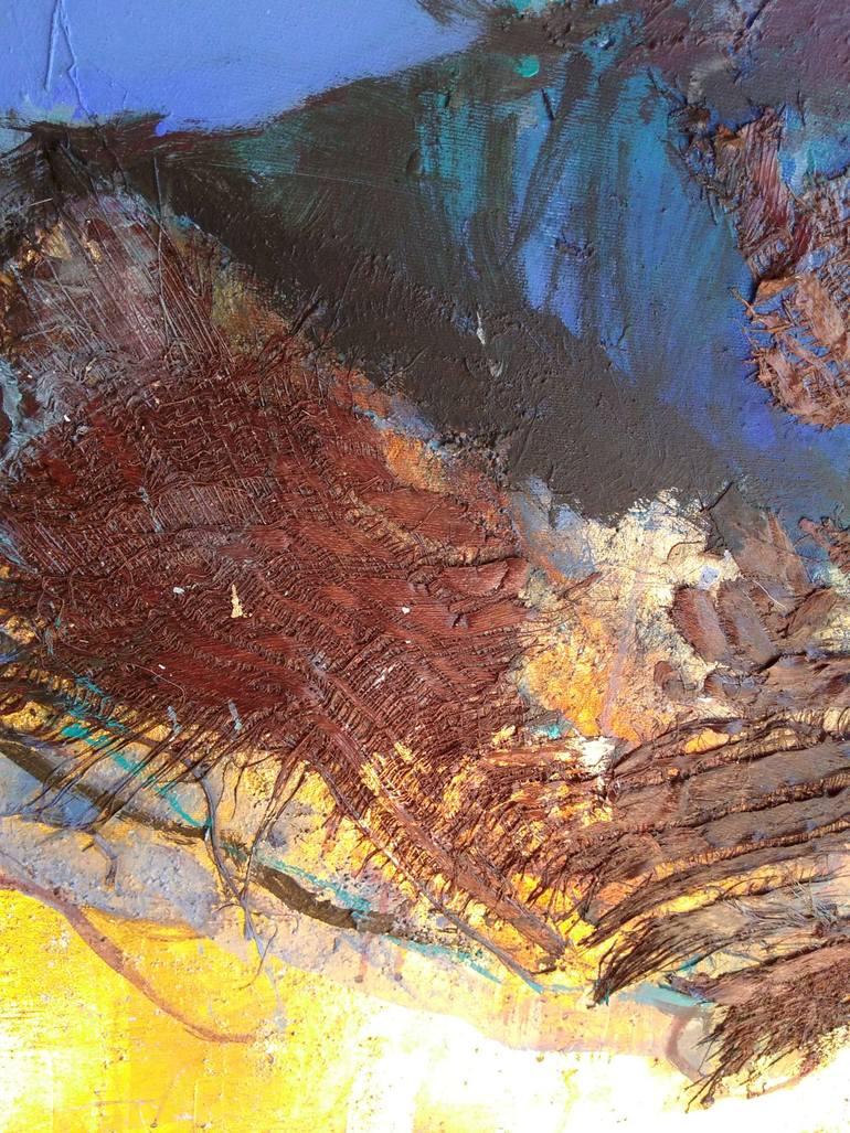 Original Conceptual Abstract Painting by Magdalena Morey