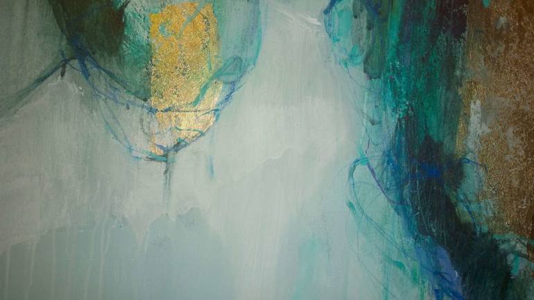 Original Abstract Expressionism Abstract Painting by Magdalena Morey