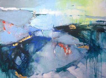 Print of Abstract Landscape Paintings by Magdalena Morey