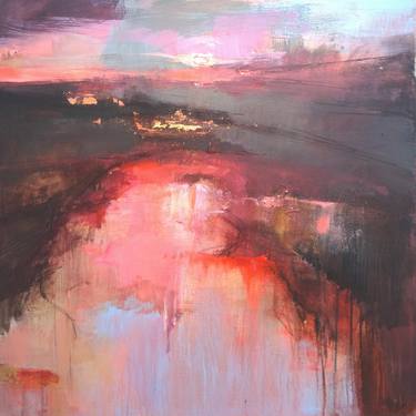 Print of Abstract Landscape Paintings by Magdalena Morey