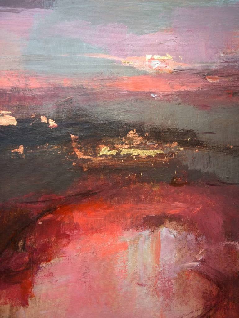 Original Abstract Landscape Painting by Magdalena Morey