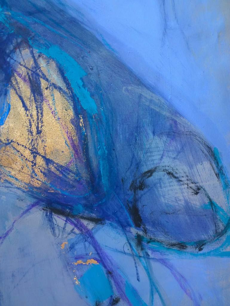 Original Abstract Women Painting by Magdalena Morey