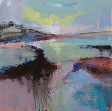 Print of Abstract Beach Paintings by Magdalena Morey